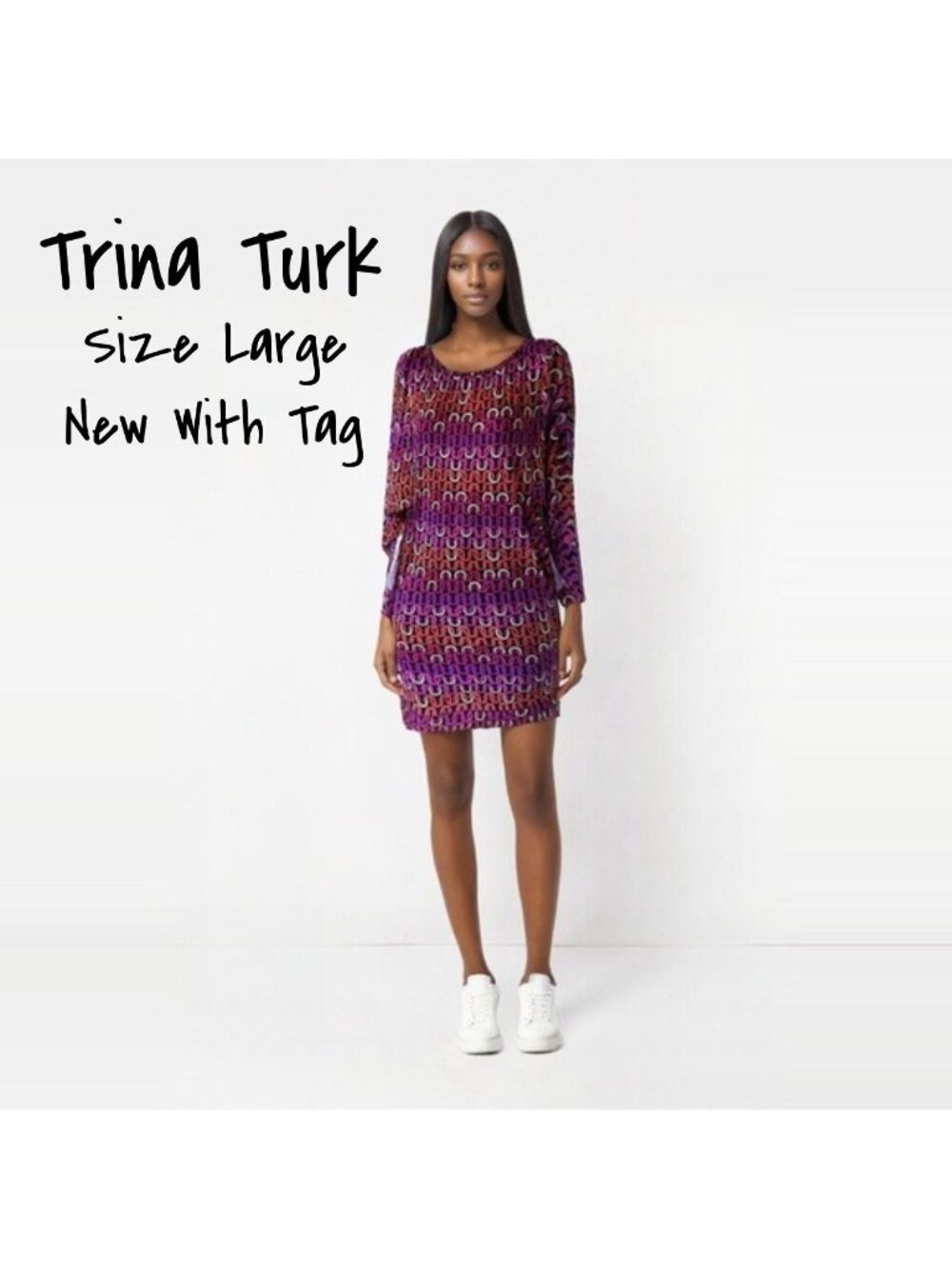 Trina Turk Large Swim Tunic Cover-Up Dress - New with Tags